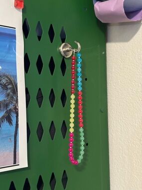 Homemade Trendy Colorful Beaded Necklace